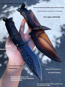 VG10 Damascus Steel Knife Manual Field