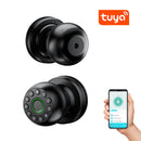 Bedroom Smart Ball Lock Graffiti APP Office Apartment Password Lock Indoor Wooden Door Fingerprint Lock