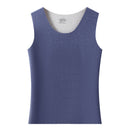 Wool and silk thermal vest for men