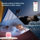 Baby Sleep Aid Lamp with White Noise and Multicolor Light