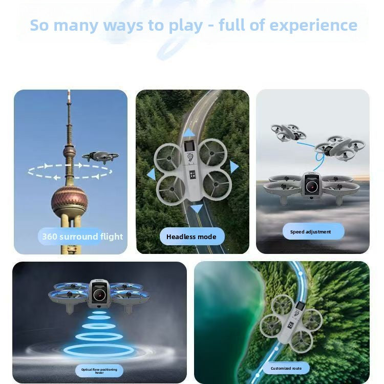 Professional High-Definition Aerial Photography Small Mini Remote Control Aircraft Aircraft Primary School Student Toys