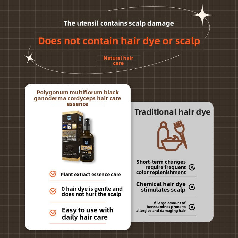 Ganoderma Essence Nourishes and Nourishes Nutrition Hair Serum