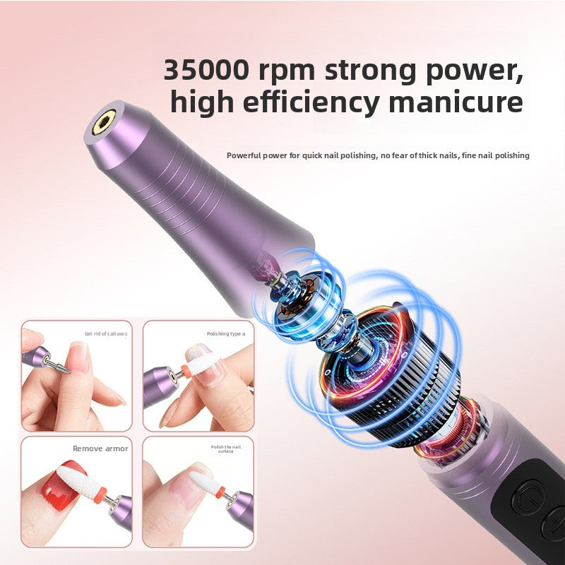 Portable Electric Nail Polishing Machine