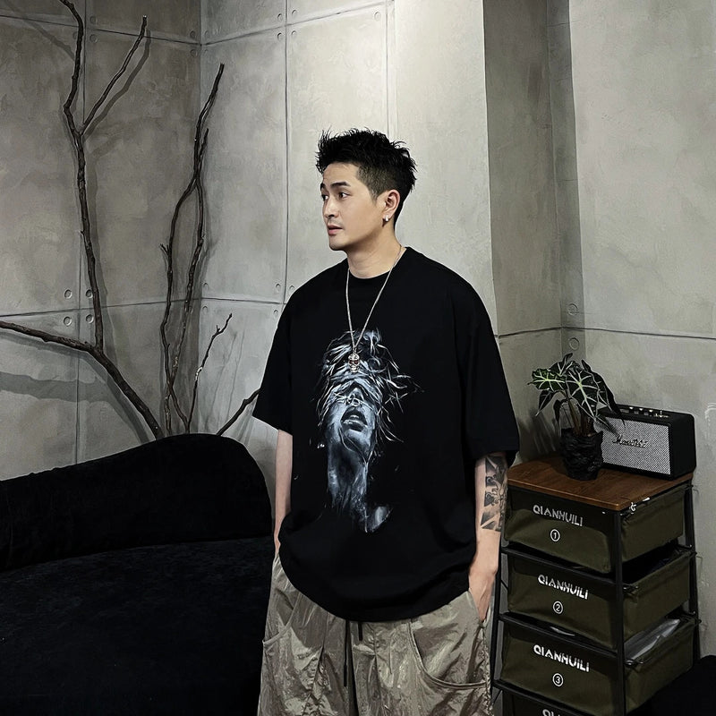 Fashion Casual Print Short Sleeve T-Shirt