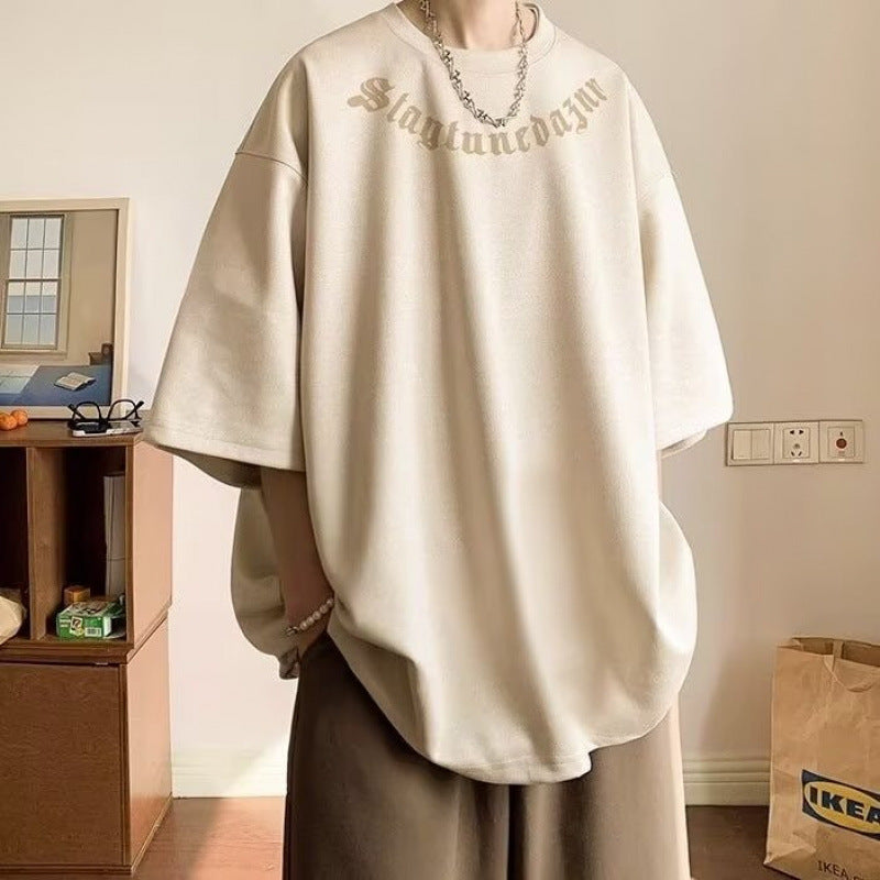 Hip-hop Printed Loose T-shirt