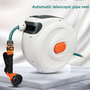 Automatic telescopic pipe reel for car washing