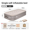 Inflatable mattress for outdoor camping folding bed