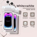 The waterproof bag of the mobile phone, sealed airbag and touch screen