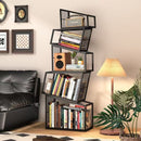 Modern Wrought Iron Corner Bookshelf