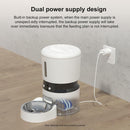 1080P HD Camera - Equipped Automatic Cat Feeder 4L Pet Timed Dog Feeding Dispenser With Freshness Preservation And Low - Food Sensor. Up To 10 Meals Per Day, Controlled By Smart APP