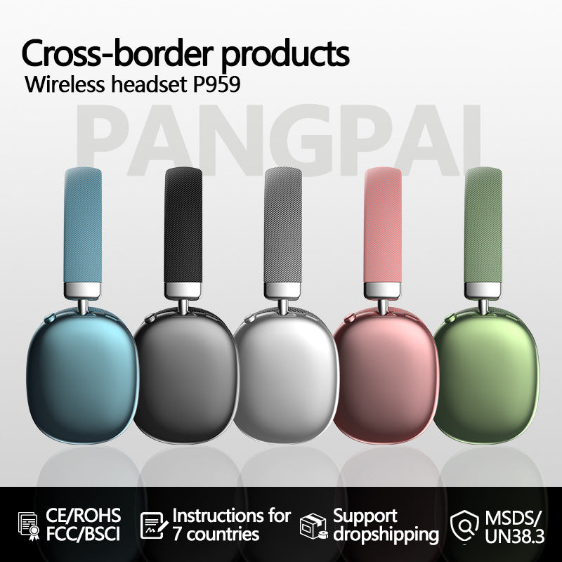 wireless bluetooth headset supports card