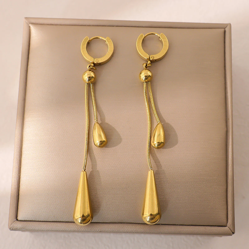 Atmospheric, fashionable and simple feng shui water drop pendant