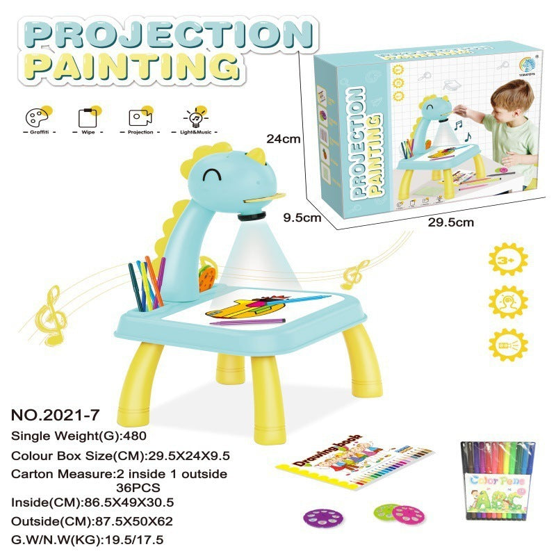 Children's Projection Drawing Table Educational Toy