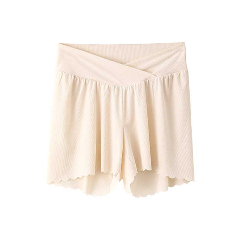 Maternity Anti-Light Leggings Summer Thin Abdominal Support Pants