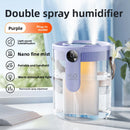 Ultra-Quiet USB Humidifier with Ambient Light for Home/Office