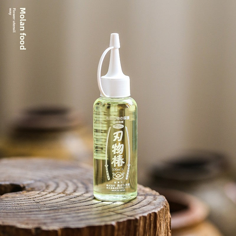 Scissors maintenance set