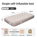 Inflatable mattress for outdoor camping folding bed