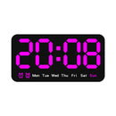 Simple Large Screen Hanging With Temperature Multi-purpose Alarm Clock