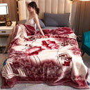 Thickened Raschel blanket