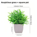 Simulation of small potted plants