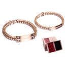 Titanium steel 18K high-quality gold-plated bracelet