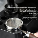 Powder bowl water distribution screen filter