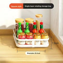 Adjustable Rotatable Metal Kitchen Spice Storage Rack