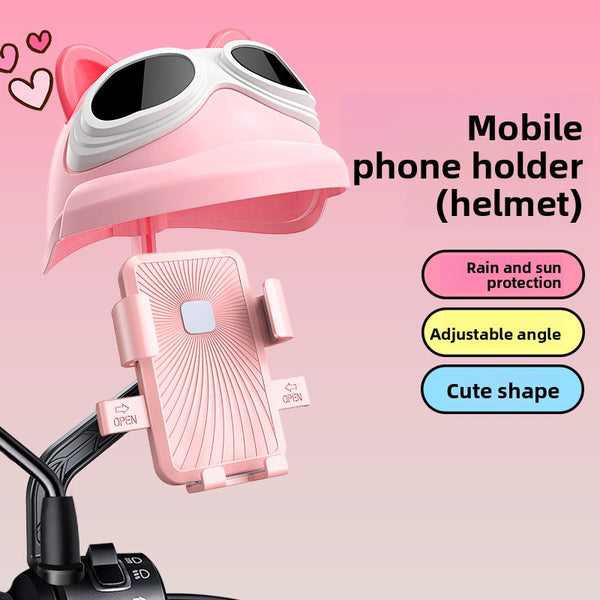 Electric vehicle phone holder