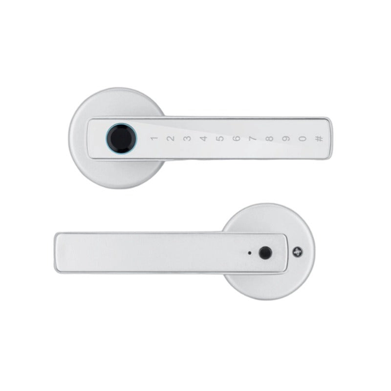 Smart Fingerprint Door Lock with Bluetooth and Key Access